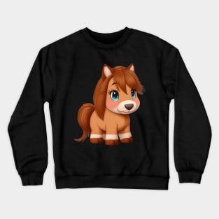 Cute Cartoon House Crewneck Sweatshirt